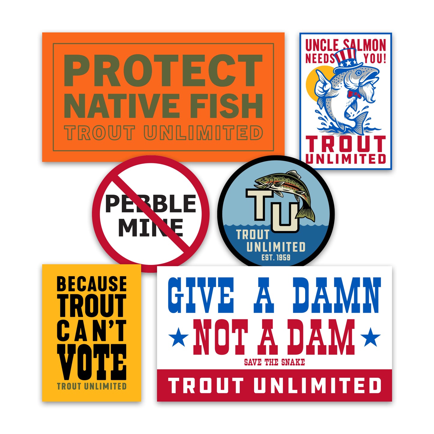 TU Advocacy Sticker Pack