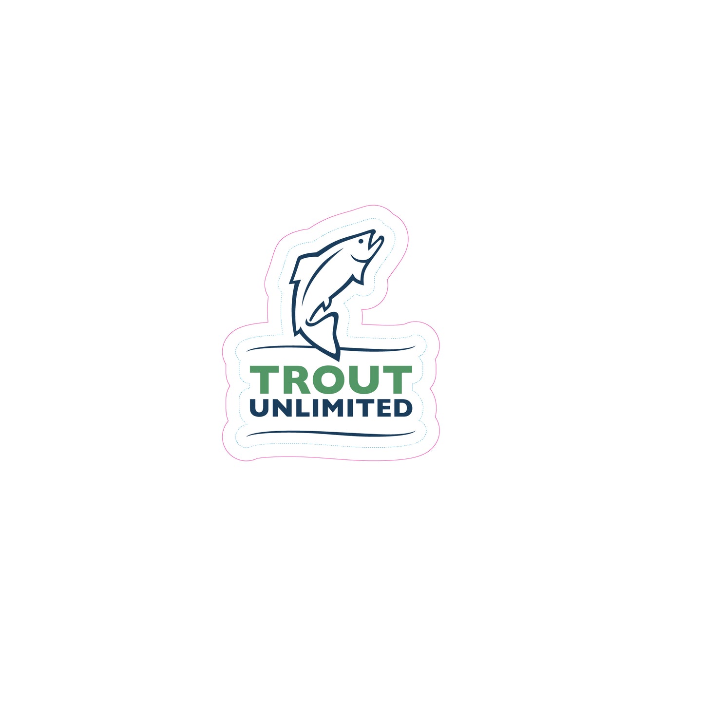 TU Logo Sticker LG