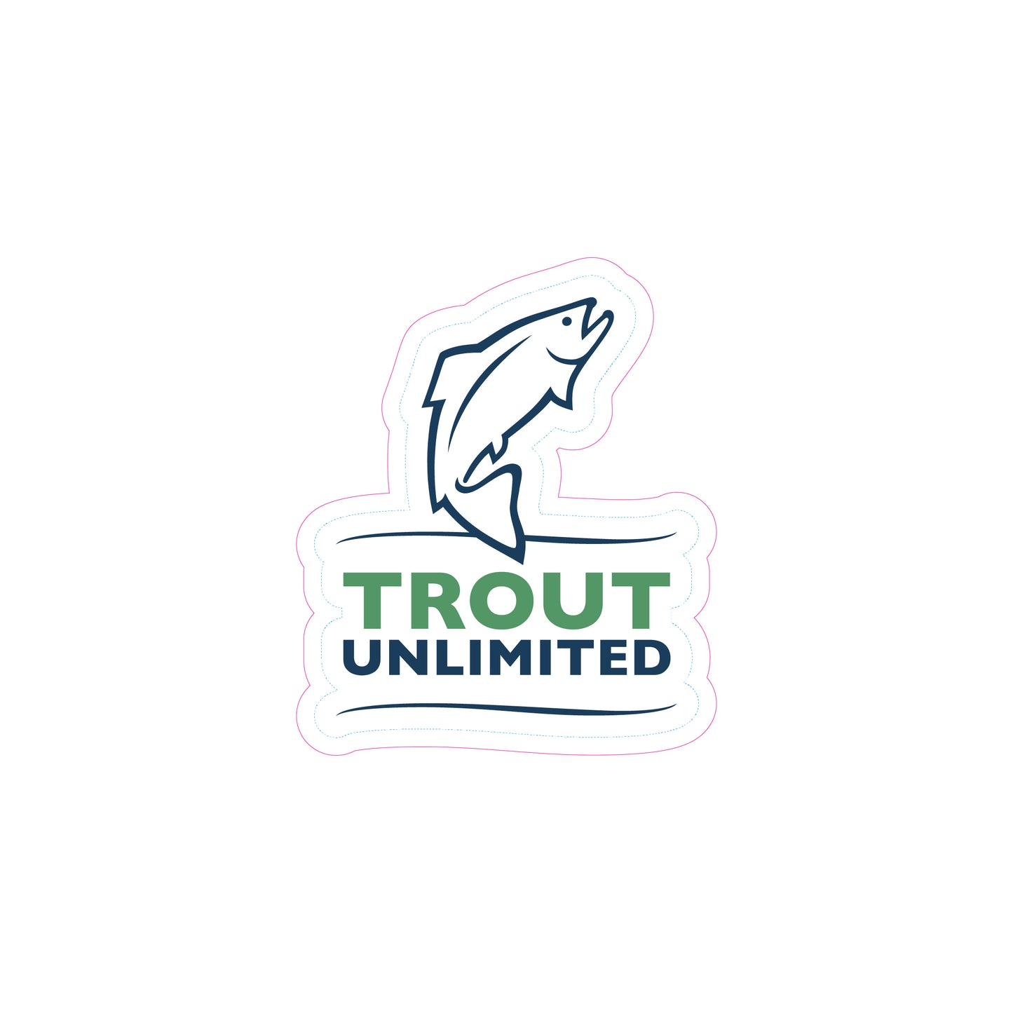 TU Logo Sticker SM