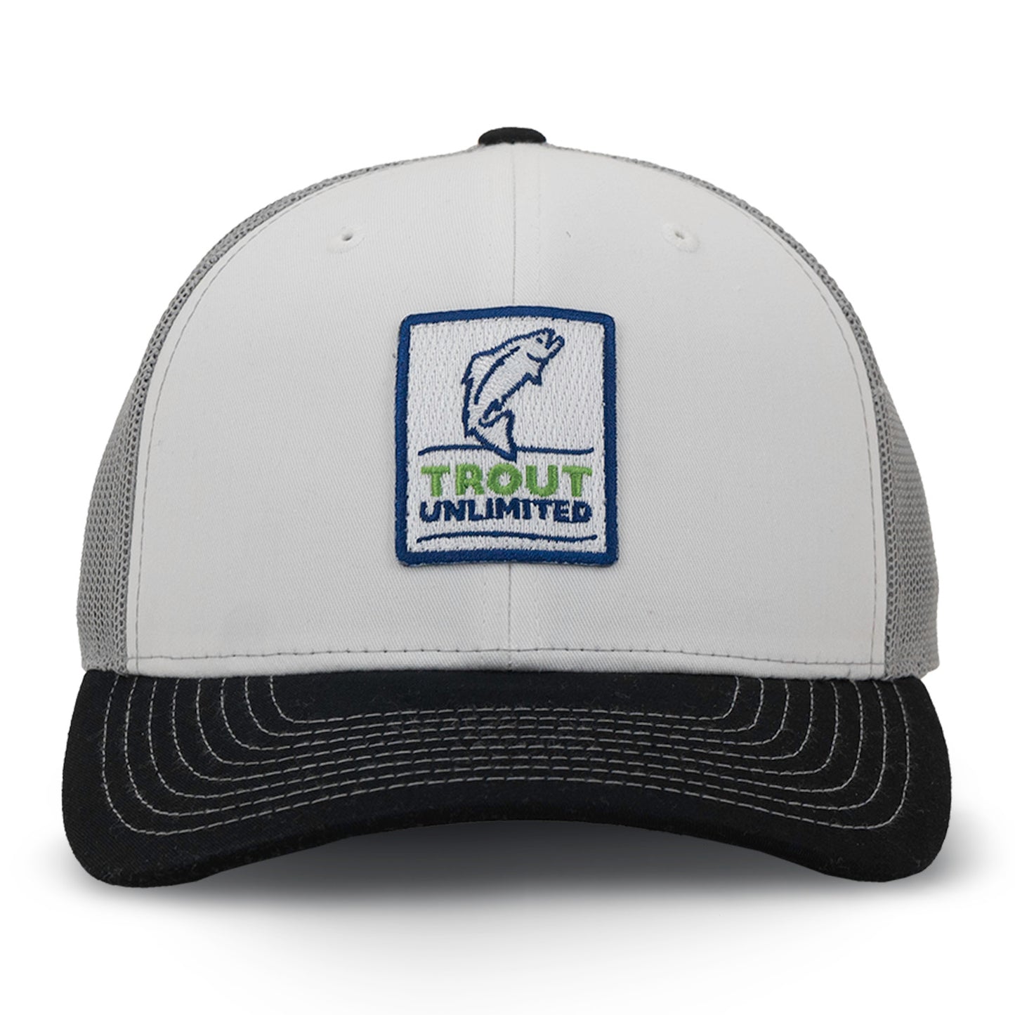 TU Classic Trucker Hat - White/Black
