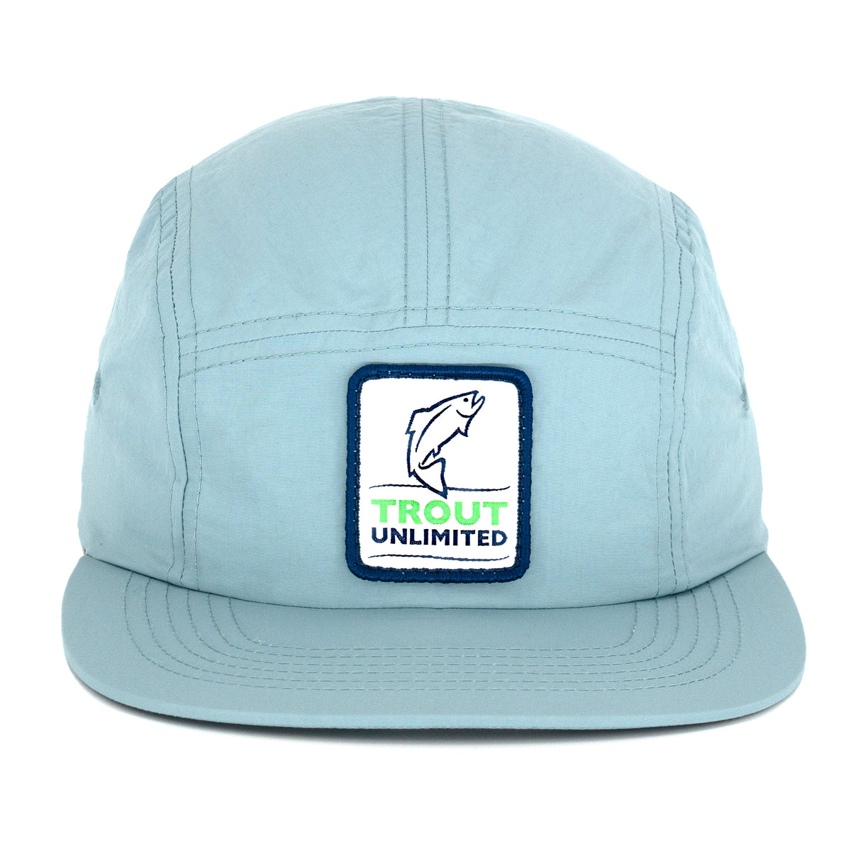 Lightweight Nylon 5 Panel Snapback Camp Hat Custom Lightweight Camp Cap Snapback Hat for Men & Women main image 4