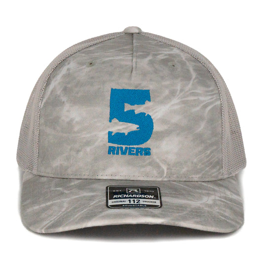 Classic Trucker Hat w/ 5 Rivers Logo