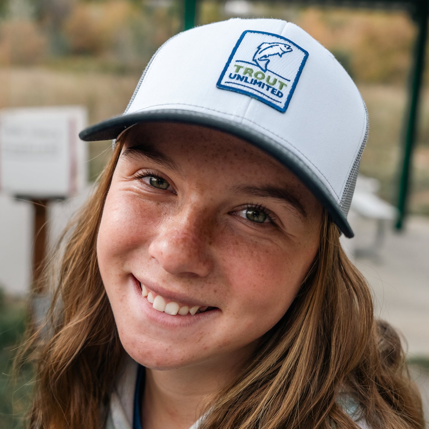 TU Classic Trucker Hat - White/Black