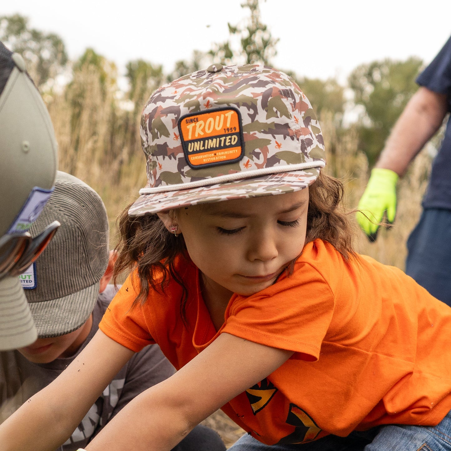 TU Fish Camo Park Style Hat