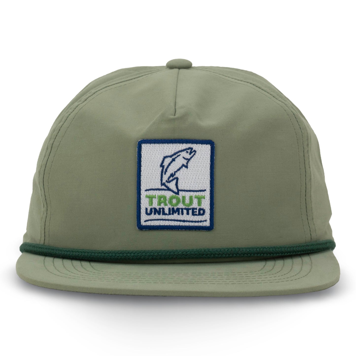 TU Patch Rope Hat - Light Olive