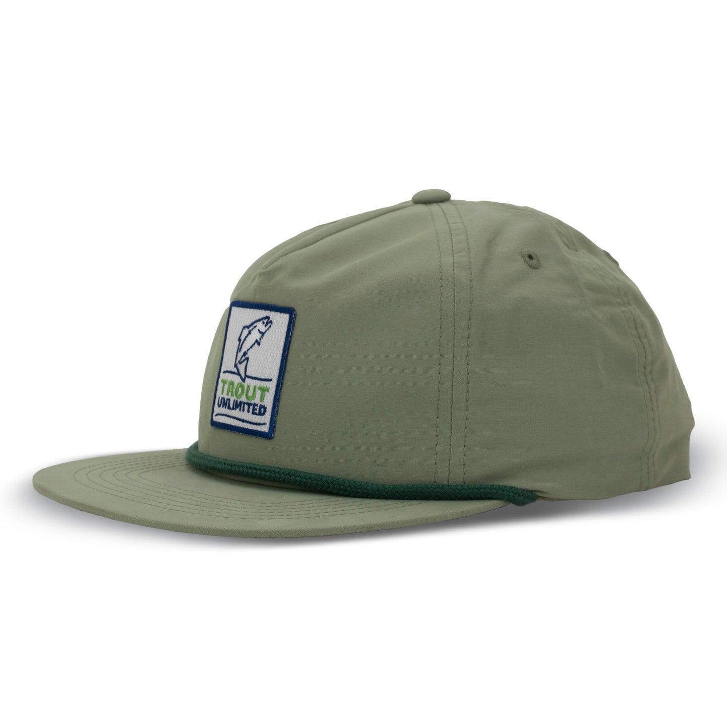 TU Patch Rope Hat - Light Olive